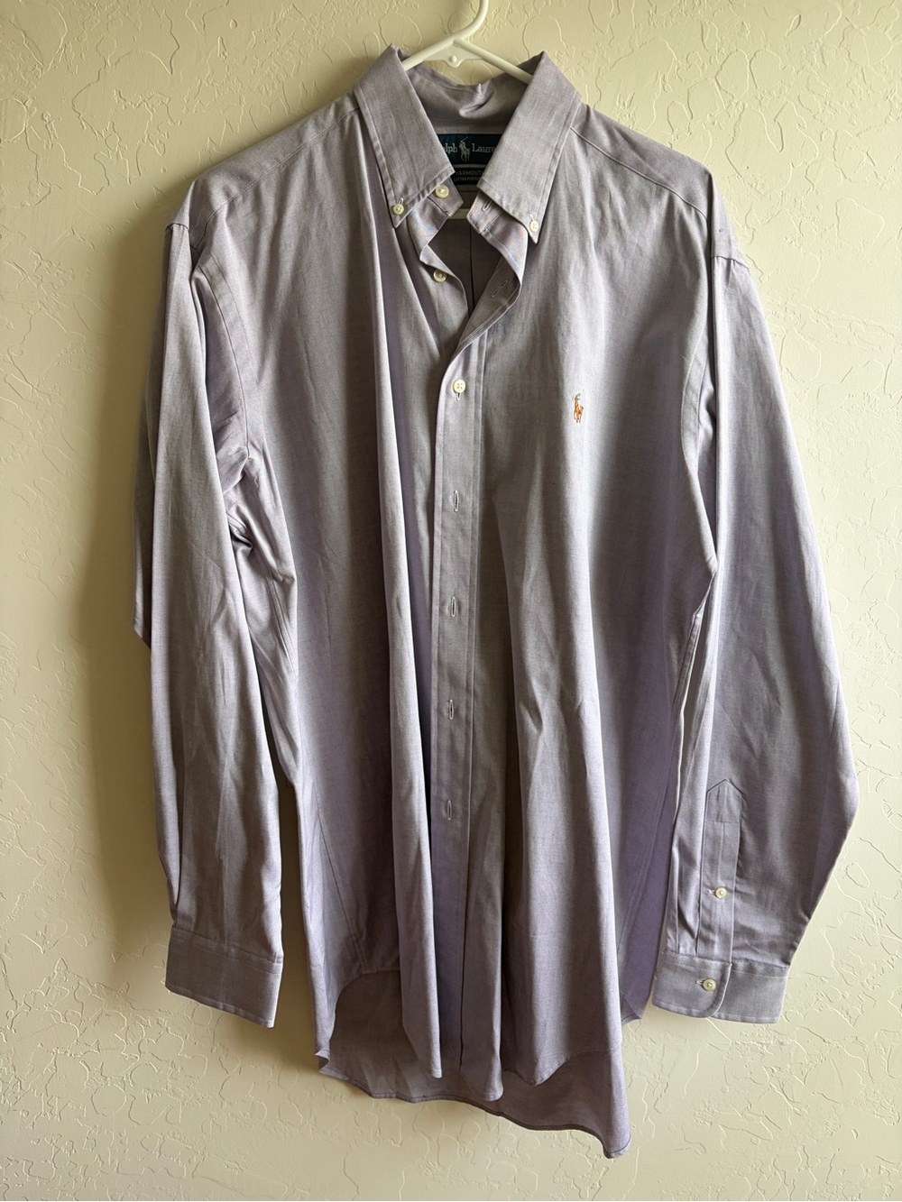 Ralph Lauren Lavender Button-Down Oxford Shirt